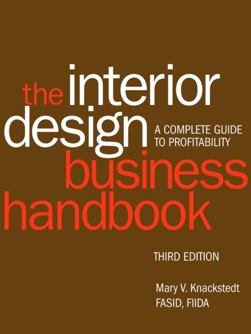 Title details for The Interior Design Business Handbook by Mary V. Knackstedt - Available